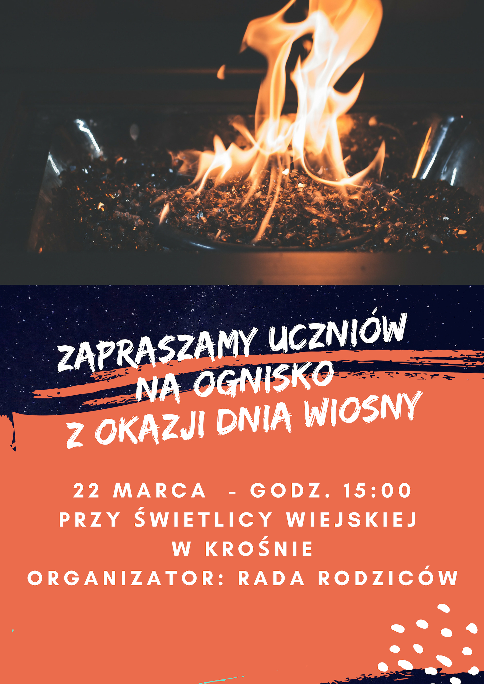 OGNISKO Z OKAZJI DNIA WIOSNY – 22 marca