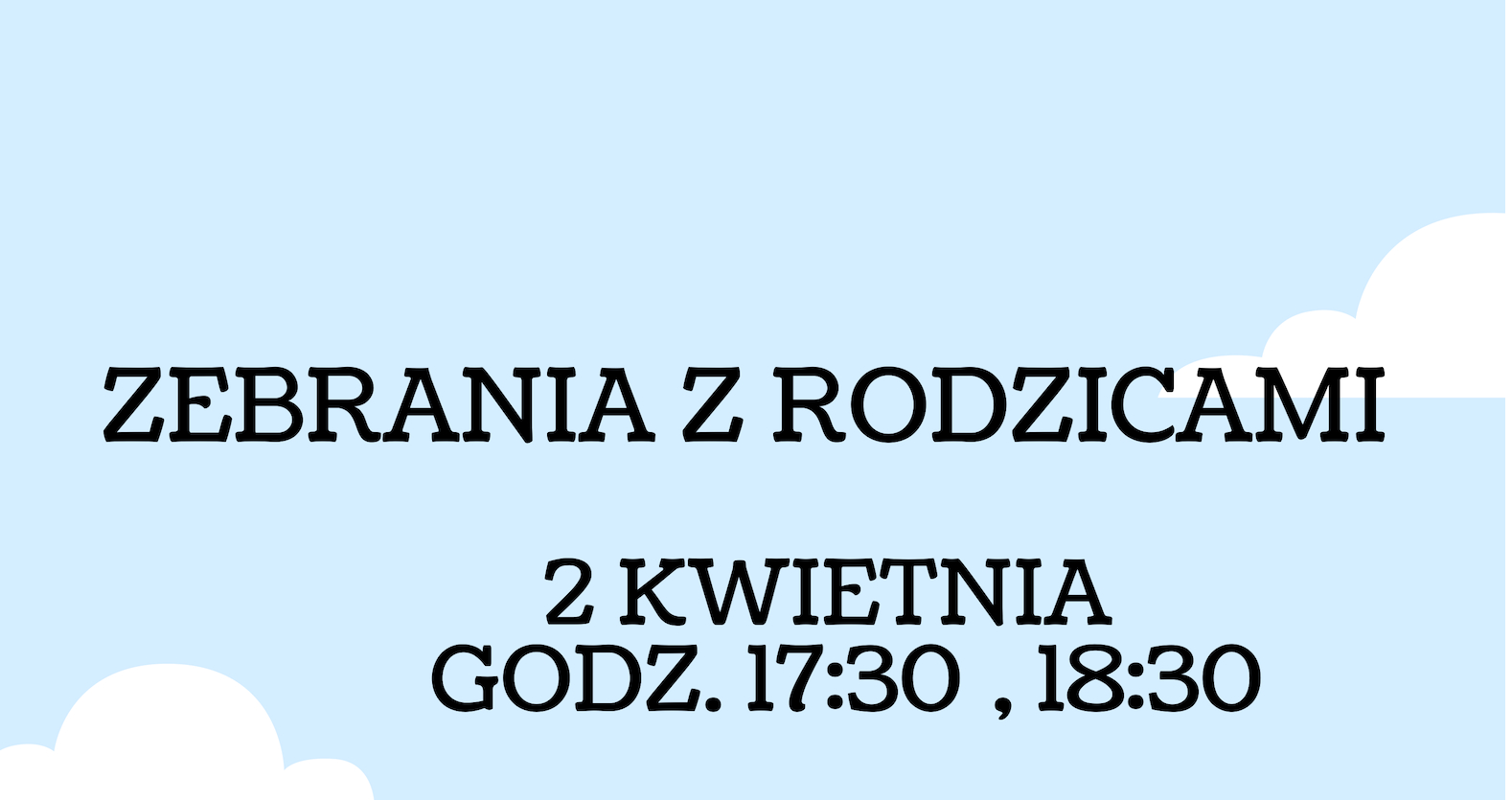 Zebrania z rodzicami