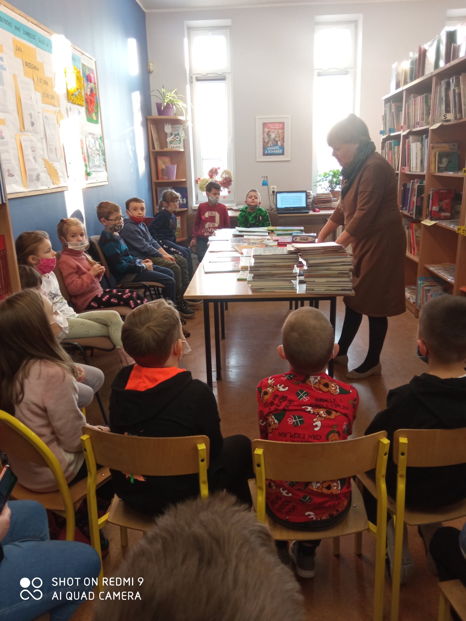 Pasowanie I klas na czytelnika biblioteki szkolnej